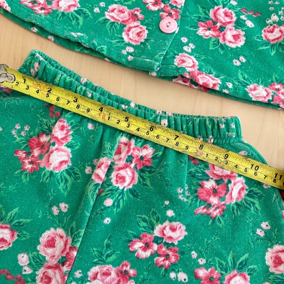 AWESOME vintage floral Banana Split set 24M - Picture 3 of 9